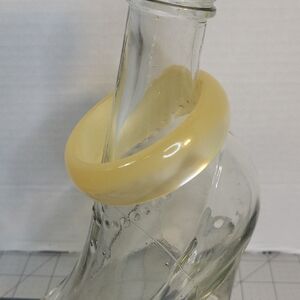 Vintage 1977 Avon Luminesque Translucent Lucite Bangel Bracelet